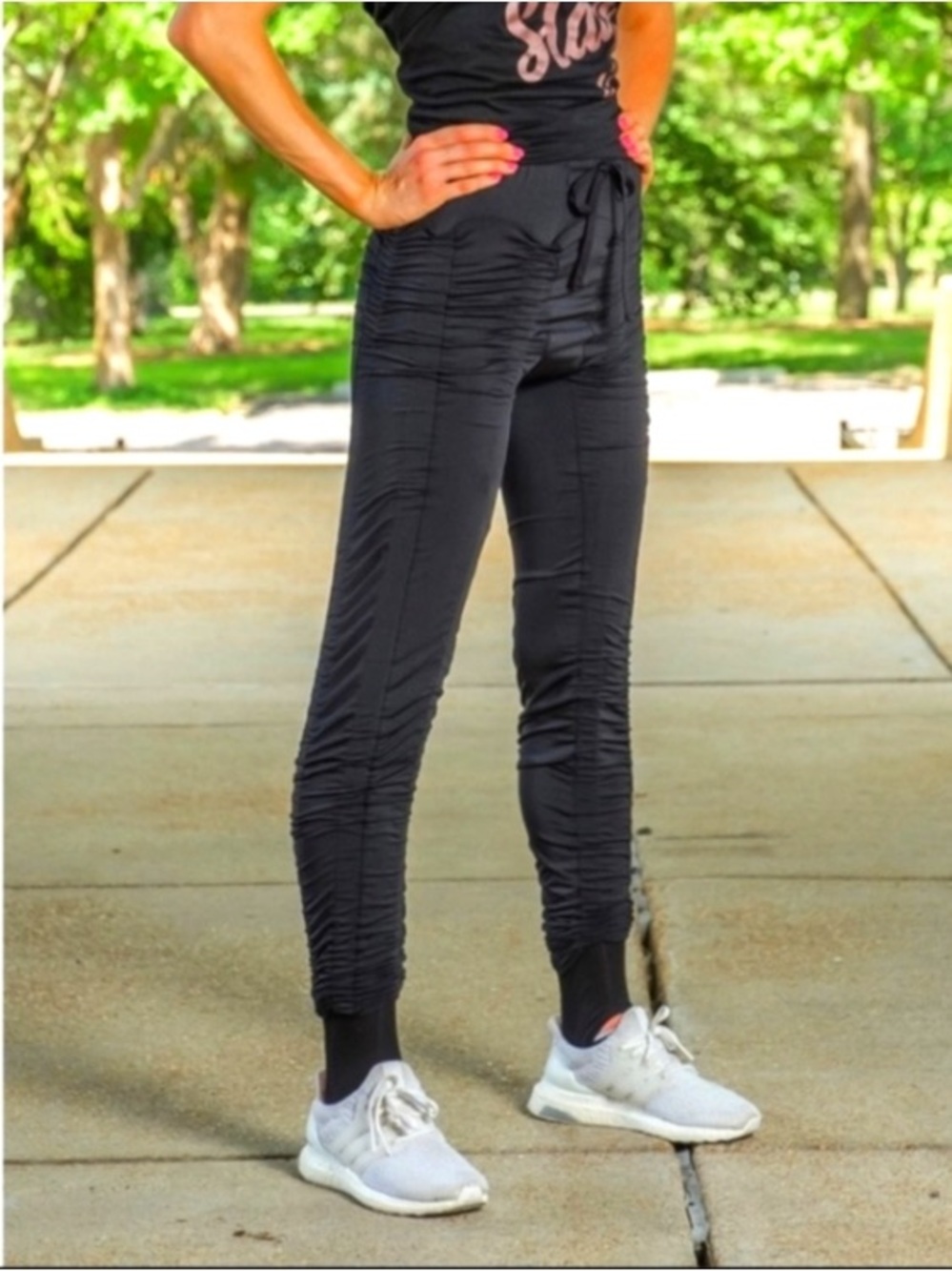 Agogie Wearable Resistance +40 Band Leggings Pants